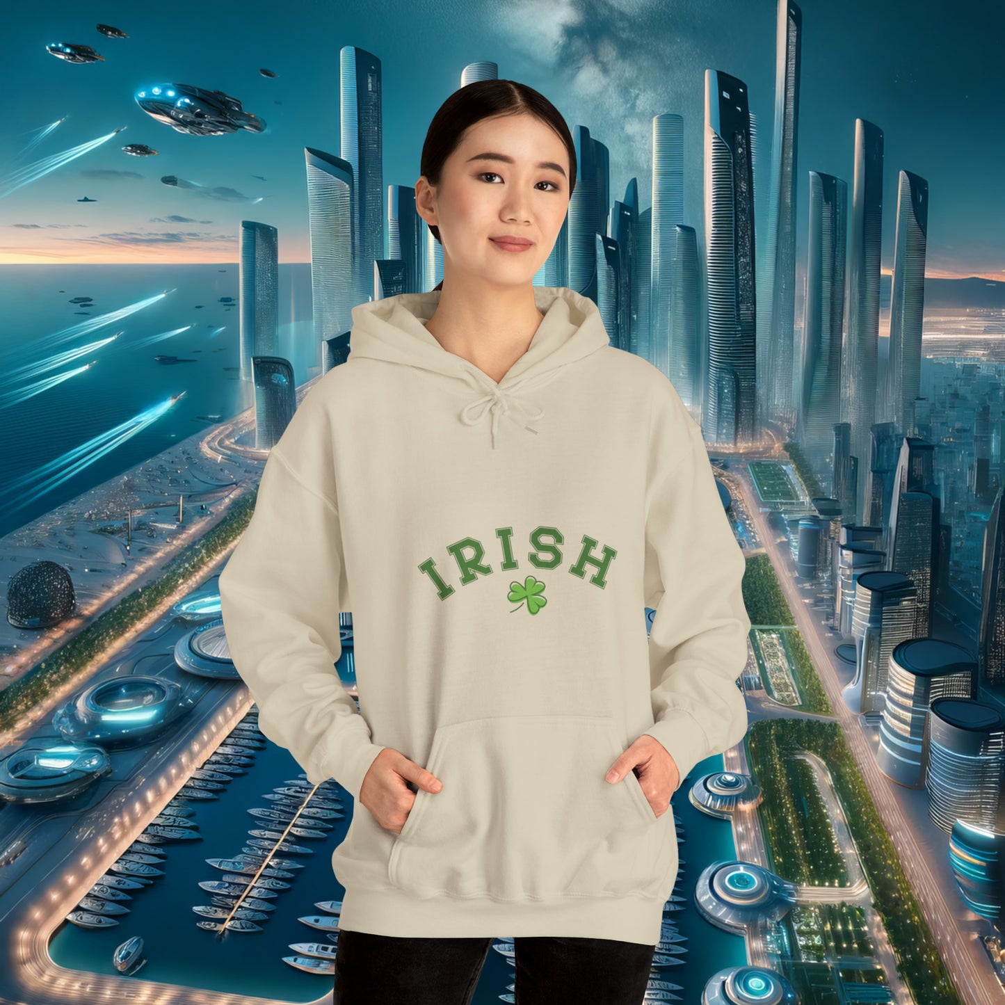 Irish Hooded Sweatshirt | St Patrick's Day