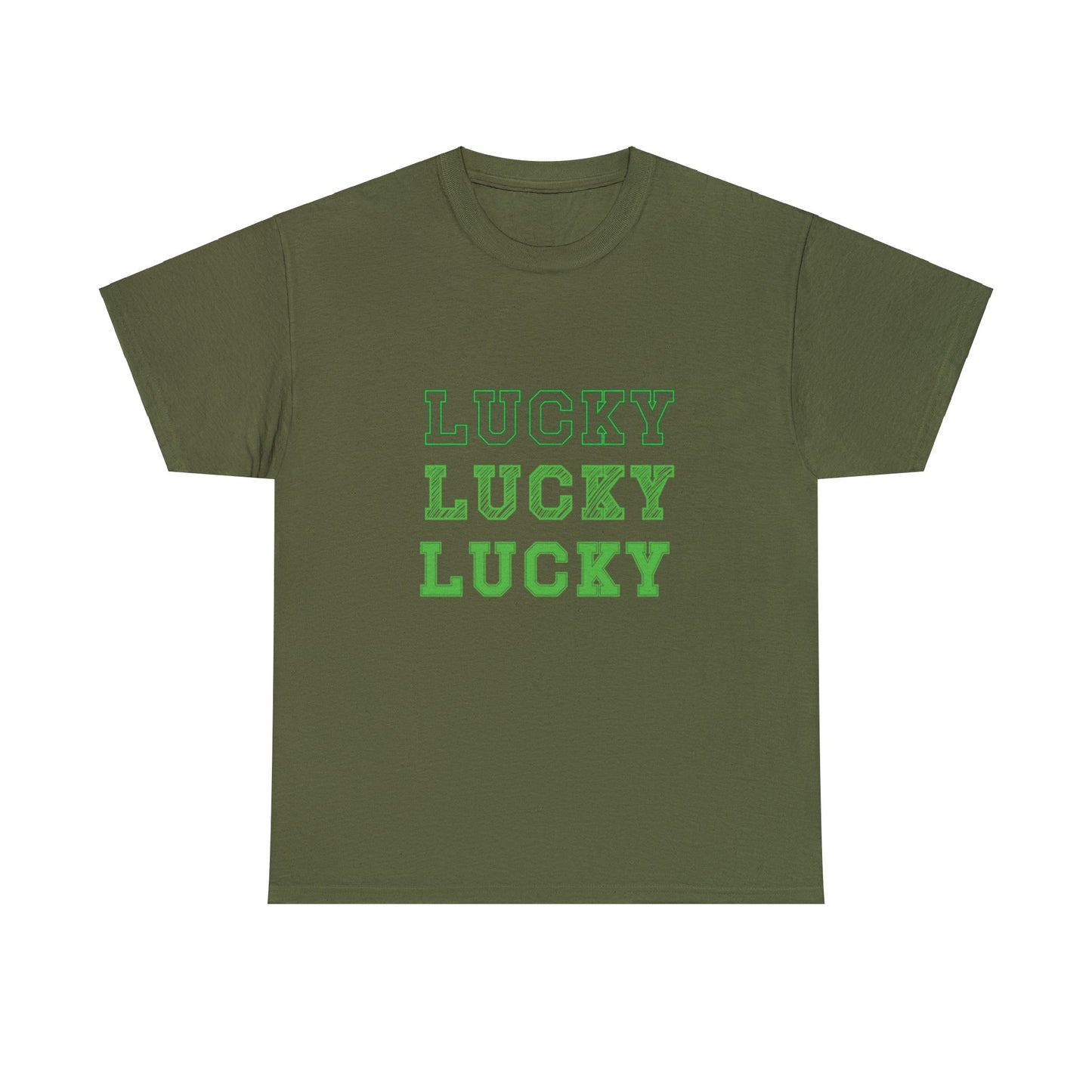 Triple Lucky Unisex Cotton Tee | St Patrick's Day