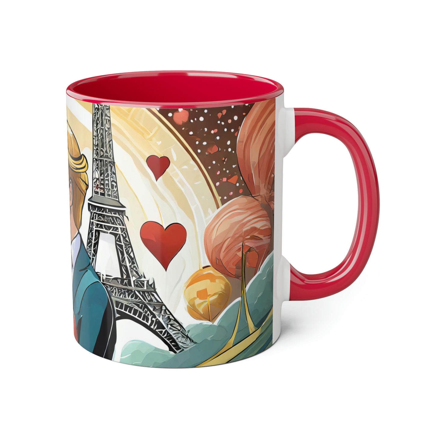 Lovers In Paris #2 Accent Mug