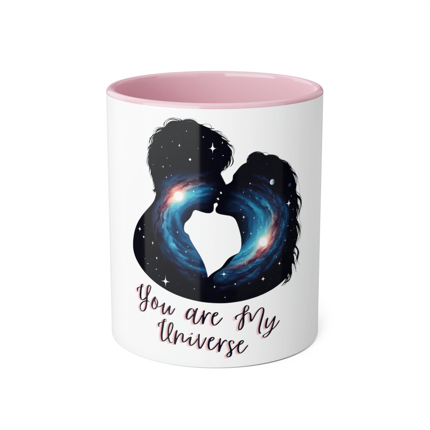 You Are My Universe Accent Mug