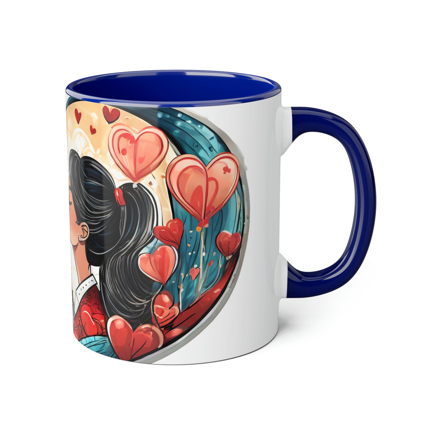 Lovers In Paris #3 Accent Mug