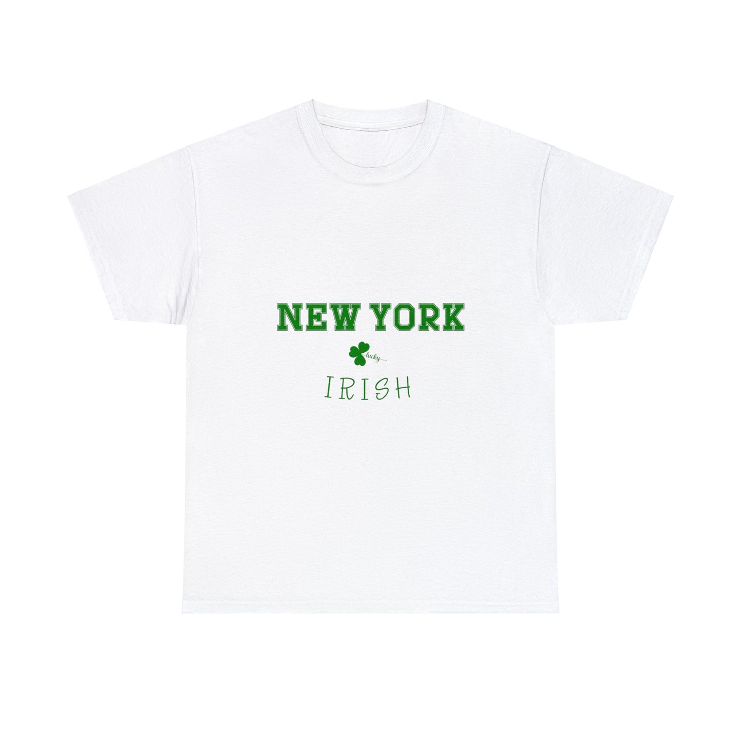 New York Irish Unisex Cotton Tee | St. Patrick's Day