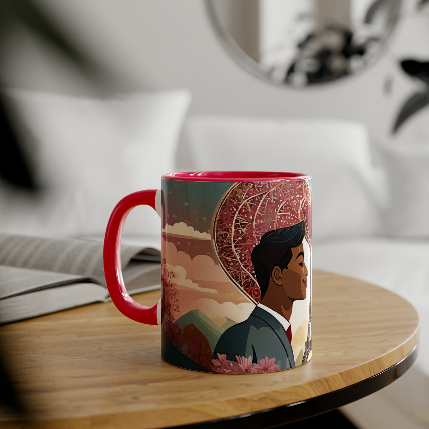 Lovers In Paris #1 Accent Mug