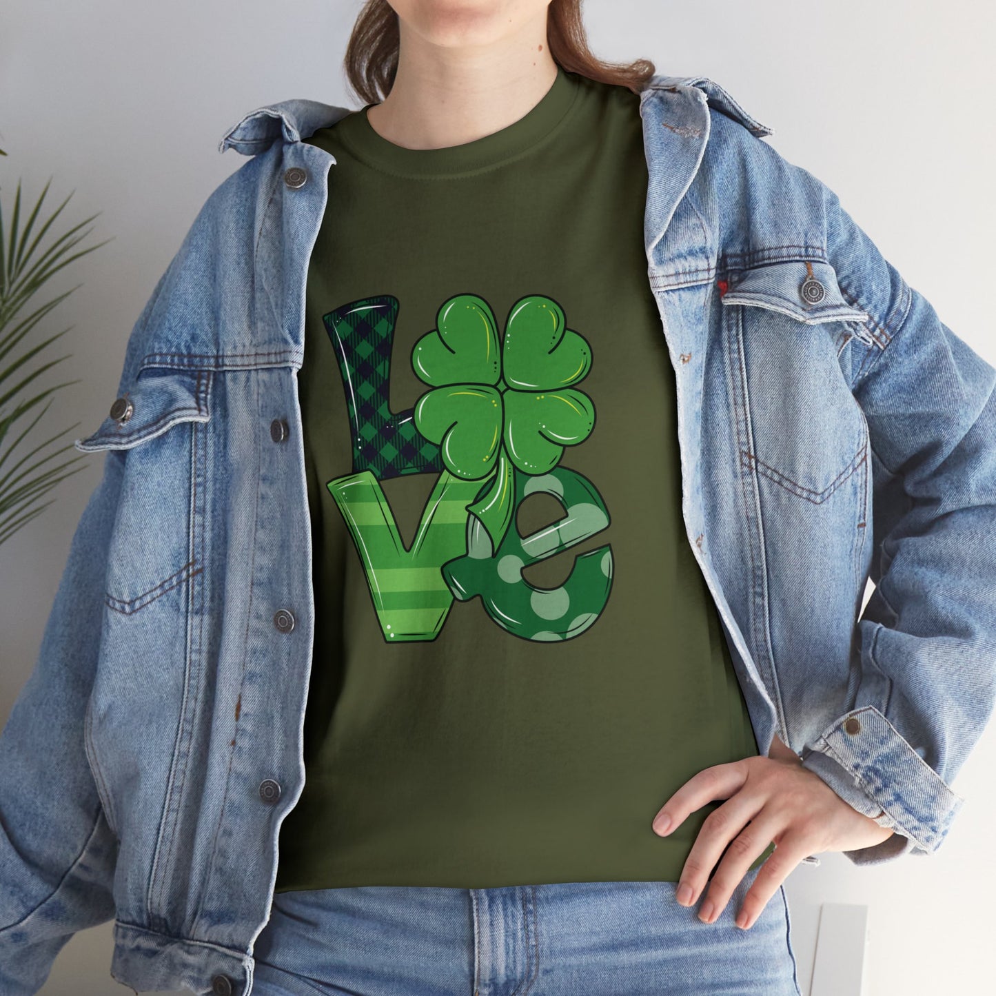 Love Unisex Cotton Tee | St Patrick's Day