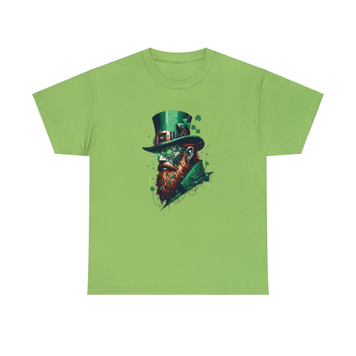 Techno Leprechaun Unisex Cotton Tee