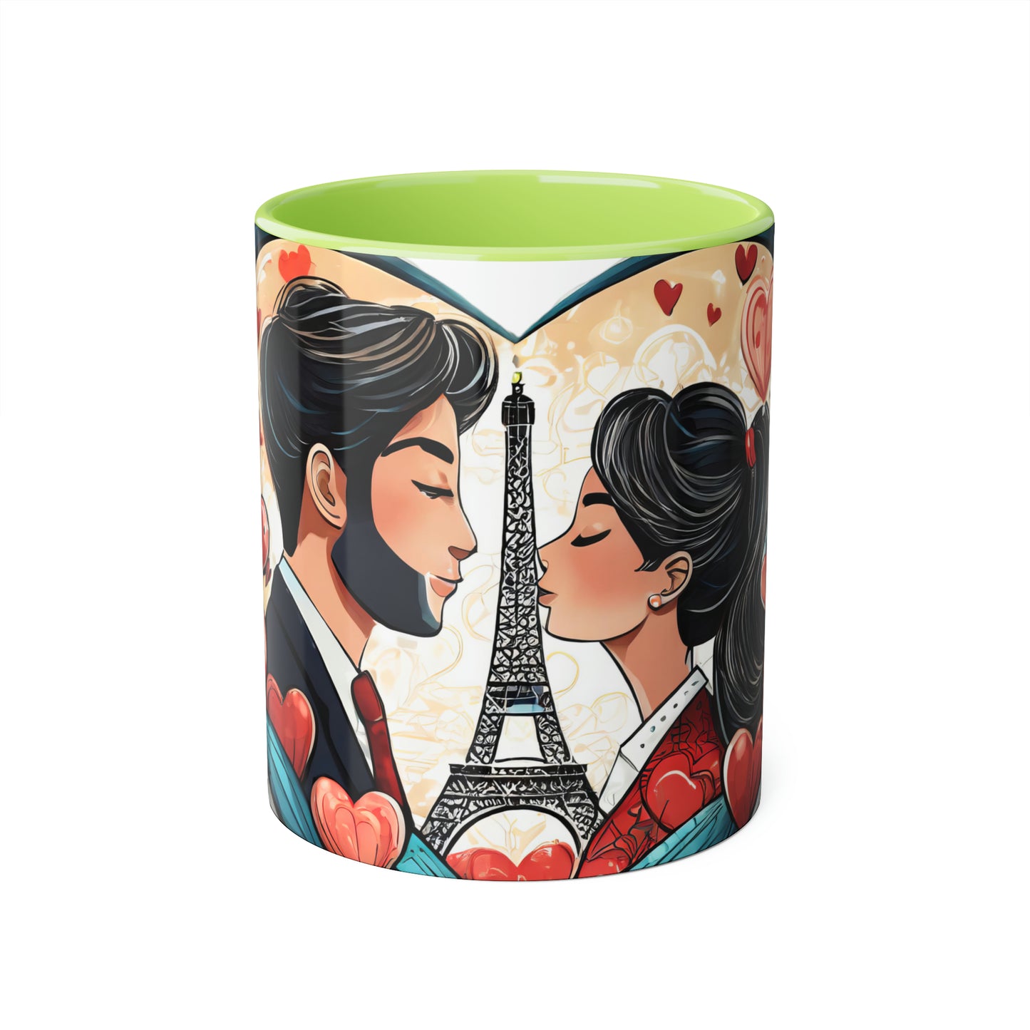 Lovers In Paris #3 Accent Mug