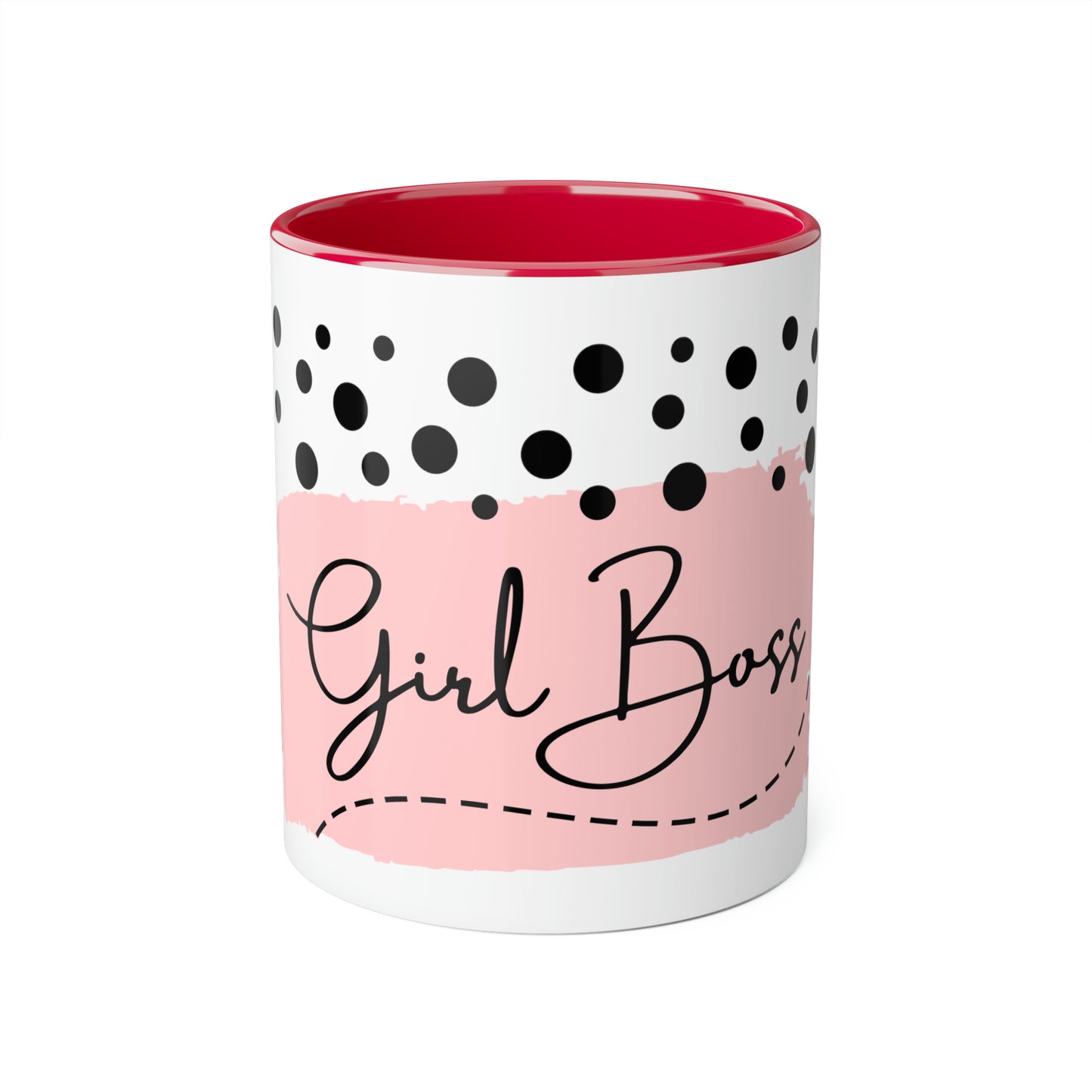 Girl Boss Accent Mug