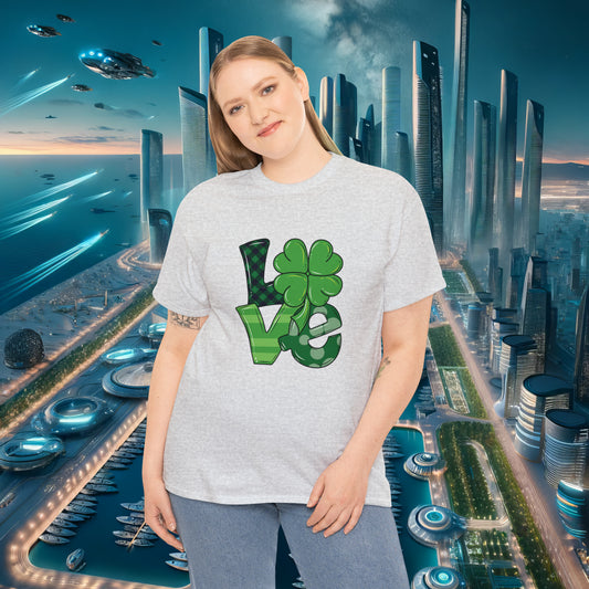 Love Unisex Cotton Tee | St Patrick's Day