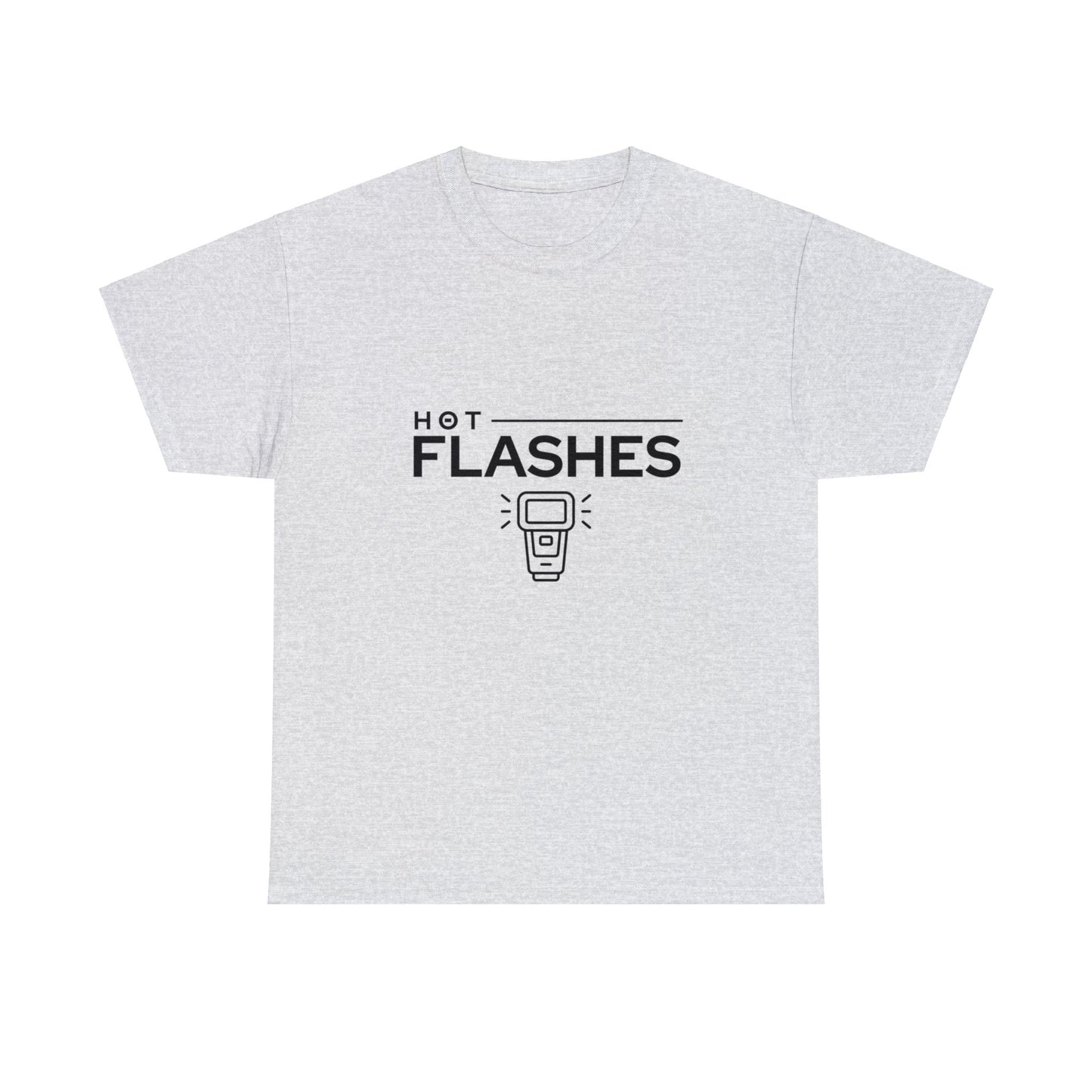 Unisex Hot Flashes Cotton T-Shirt - Humor in Comfort