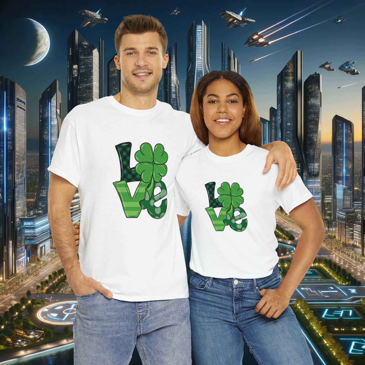 Love Unisex Cotton Tee | St Patrick's Day