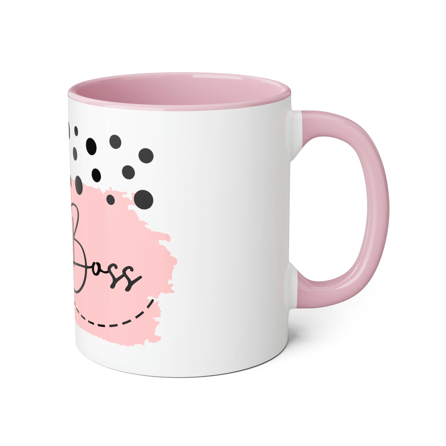 Girl Boss Accent Mug