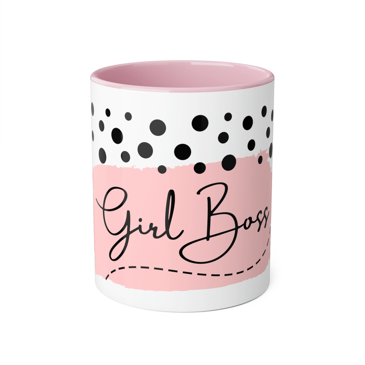 Girl Boss Accent Mug