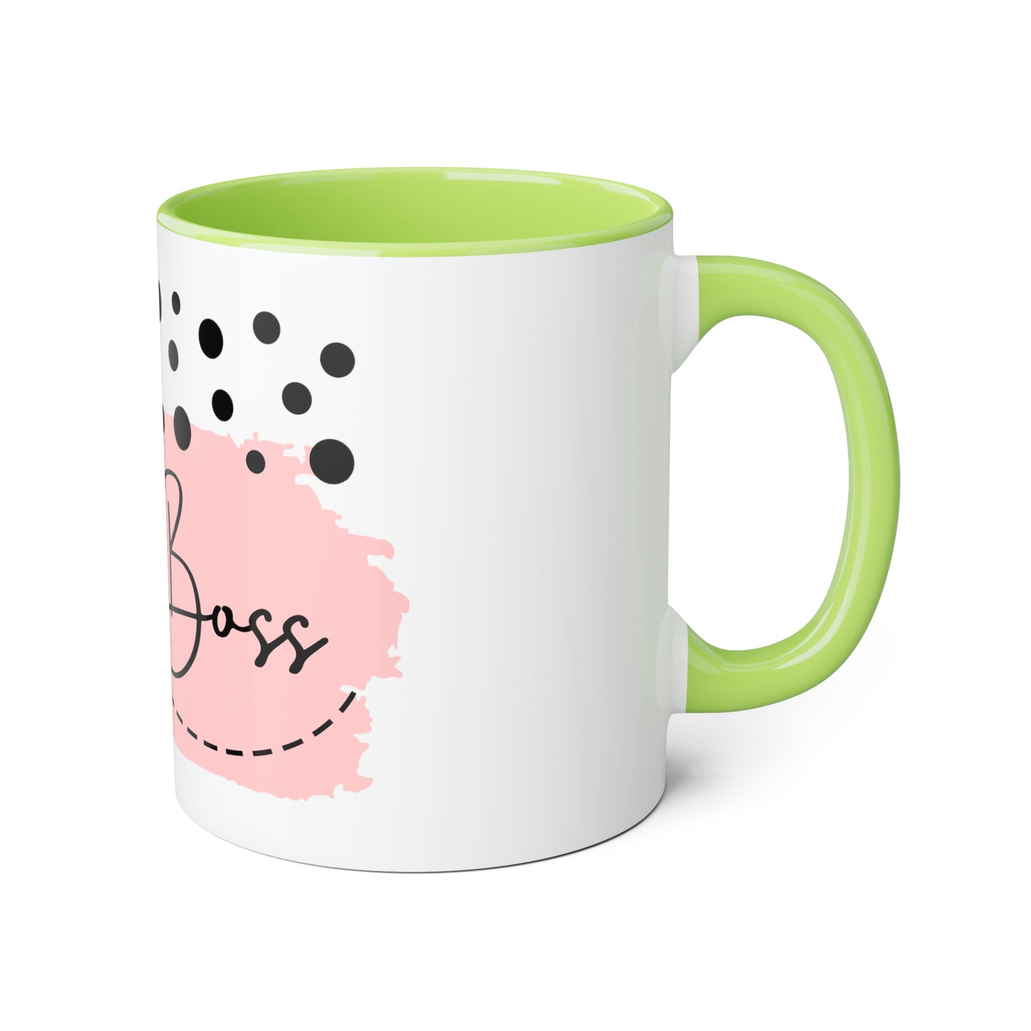 Girl Boss Accent Mug