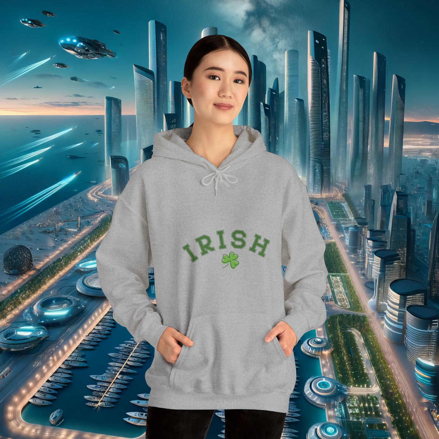 Irish Hooded Sweatshirt | St Patrick's Day