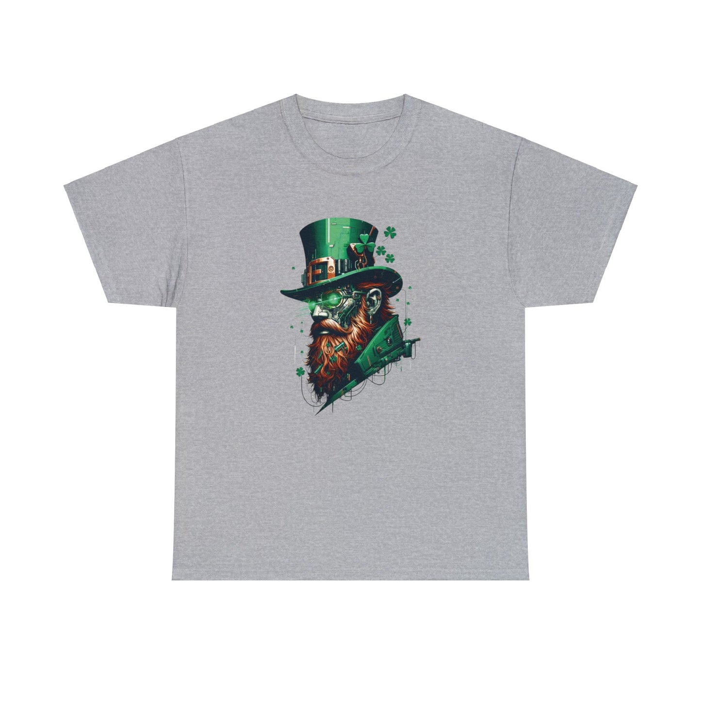 Techno Leprechaun Unisex Cotton Tee