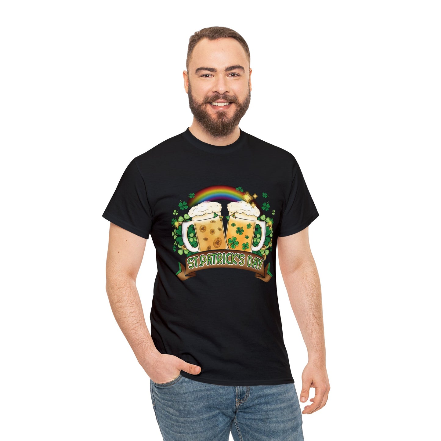 Luck and Pints St Patrick's Unisex Cotton Tee