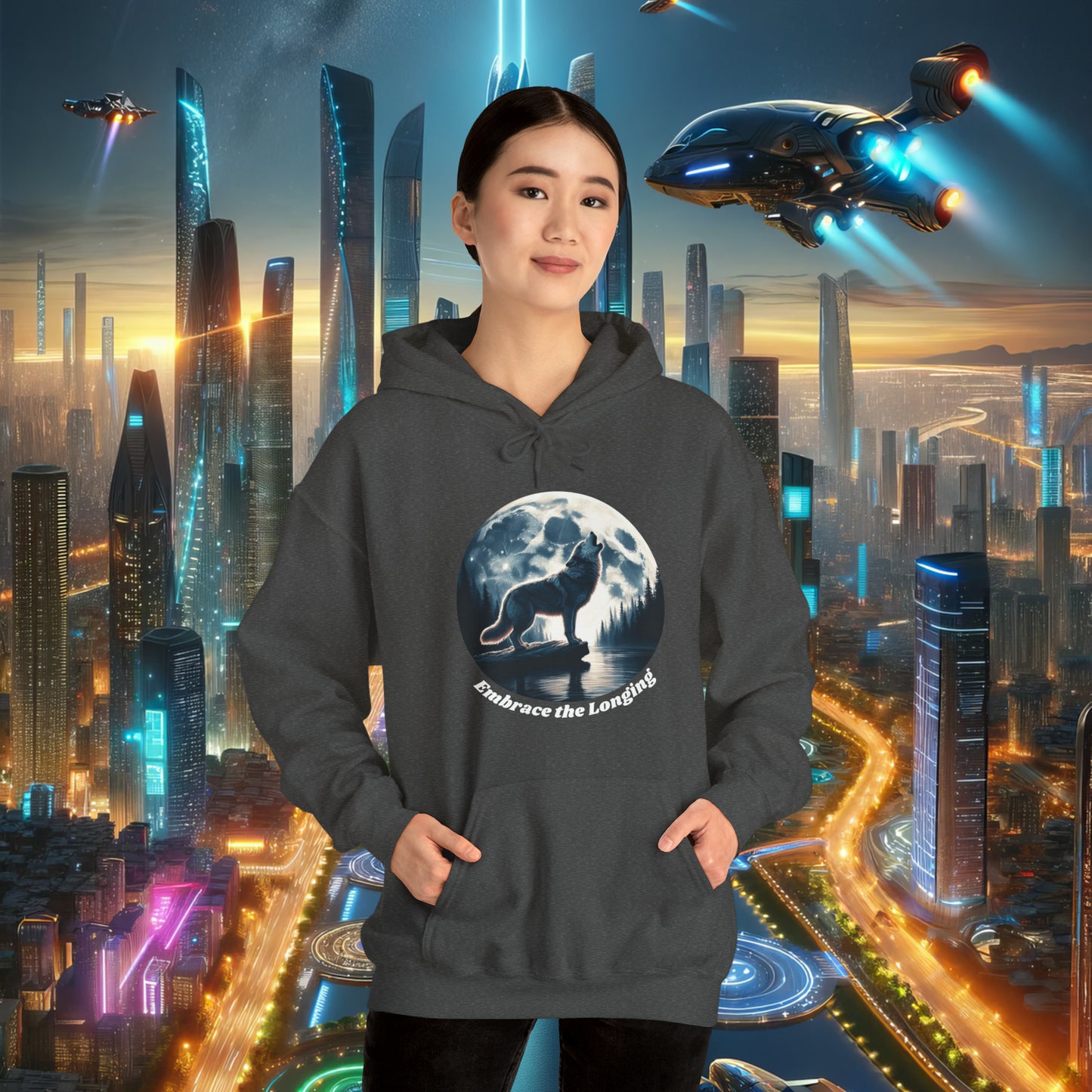 Embrace the Longing Unisex Hooded Sweatshirt