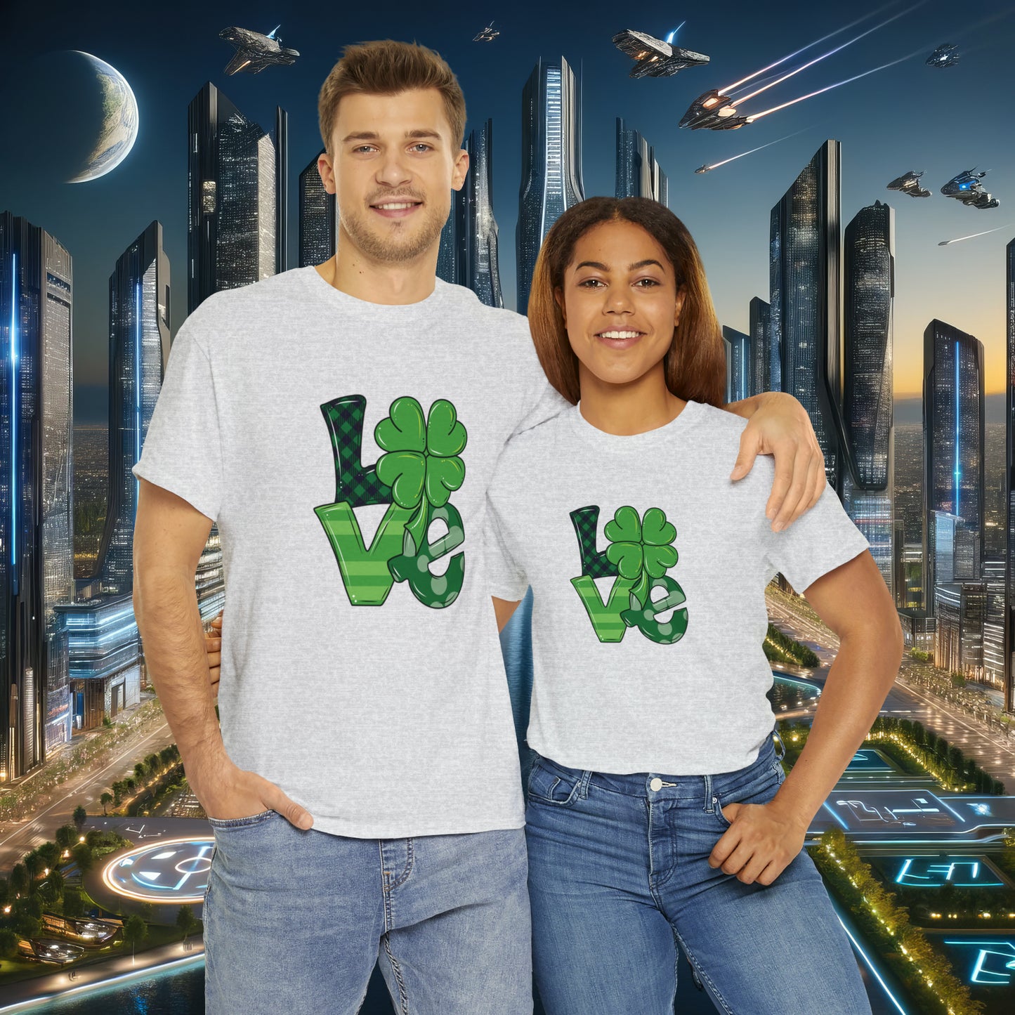 Love Unisex Cotton Tee | St Patrick's Day