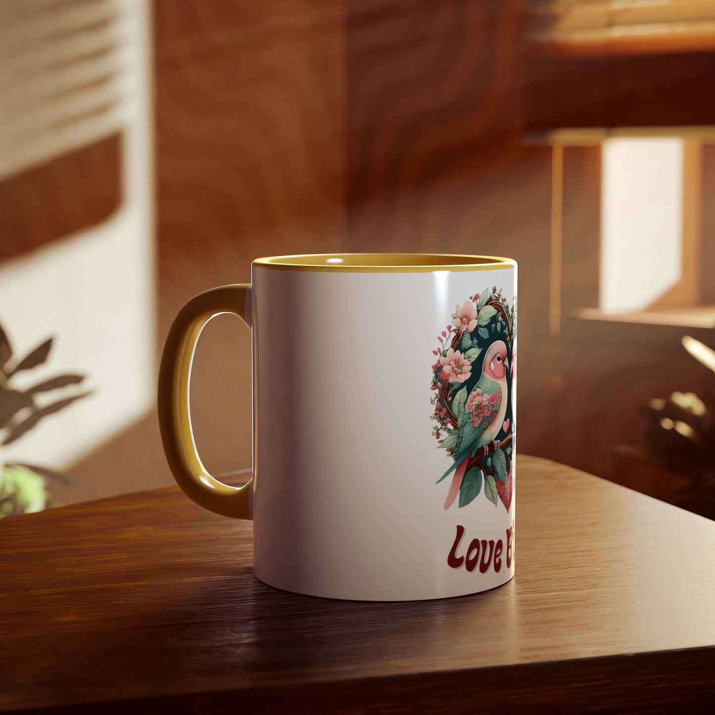 Love Birds Accent Mug