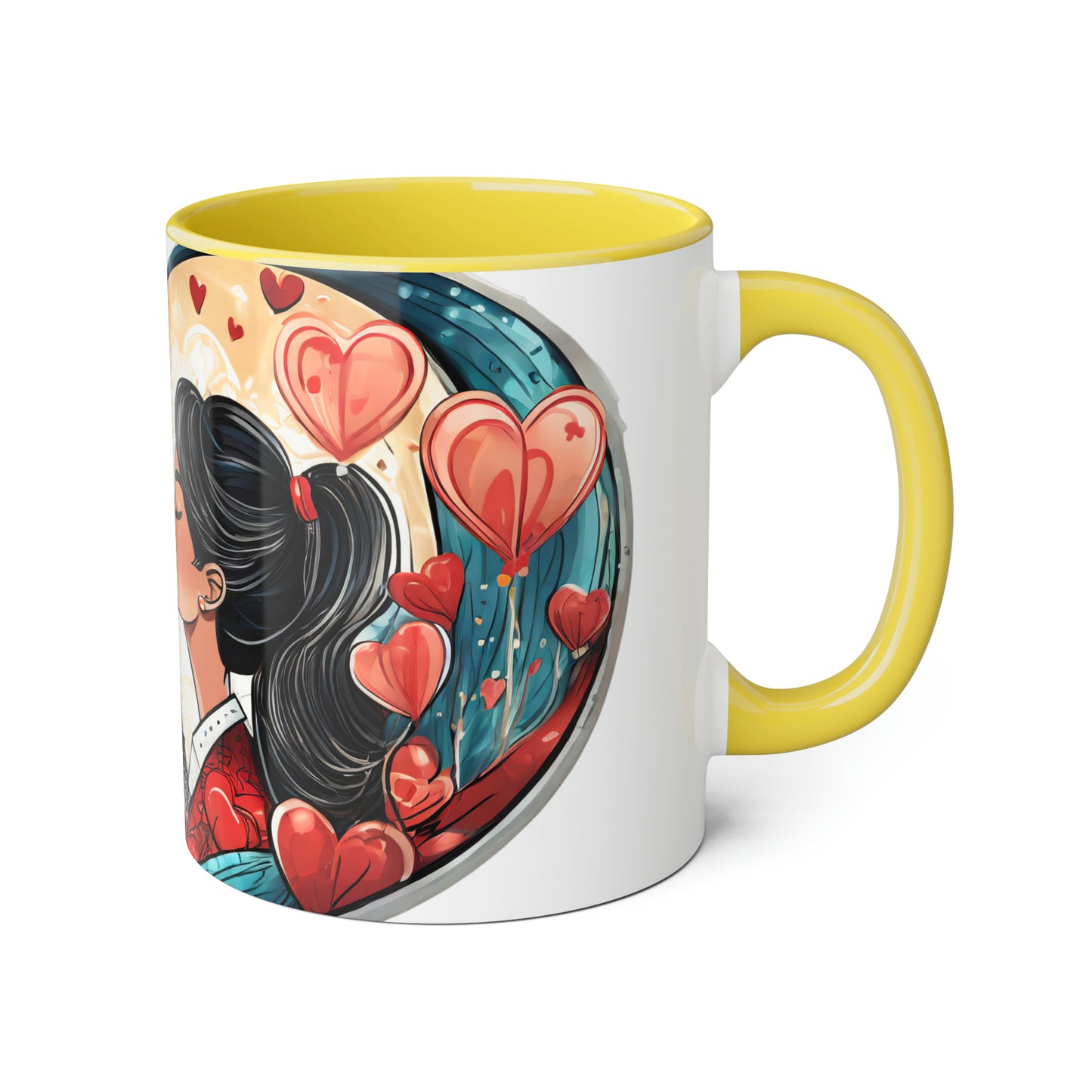 Lovers In Paris #3 Accent Mug