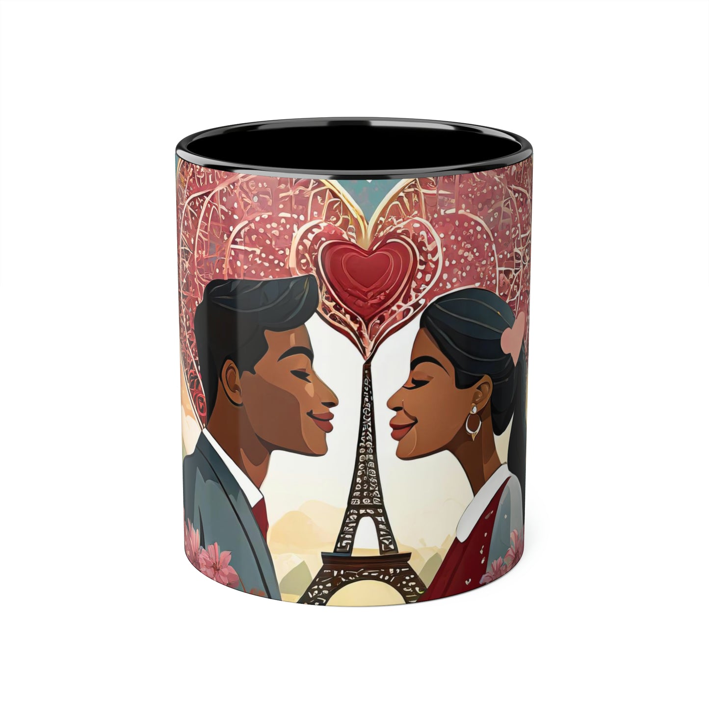 Lovers In Paris #1 Accent Mug