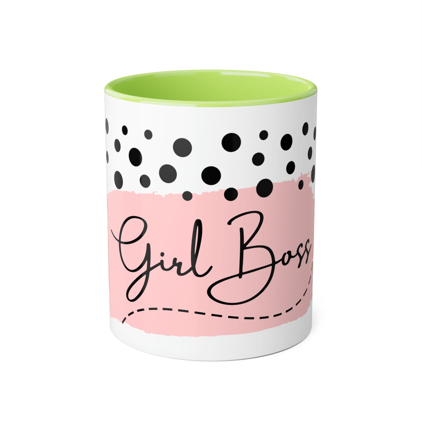 Girl Boss Accent Mug