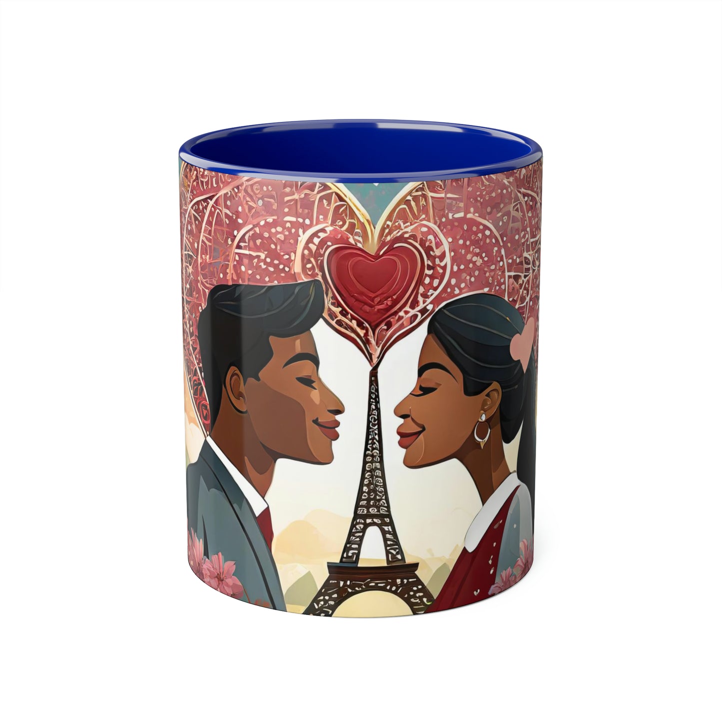 Lovers In Paris #1 Accent Mug