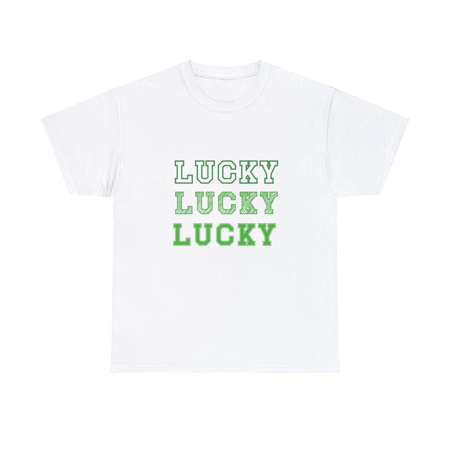 Triple Lucky Unisex Cotton Tee | St Patrick's Day