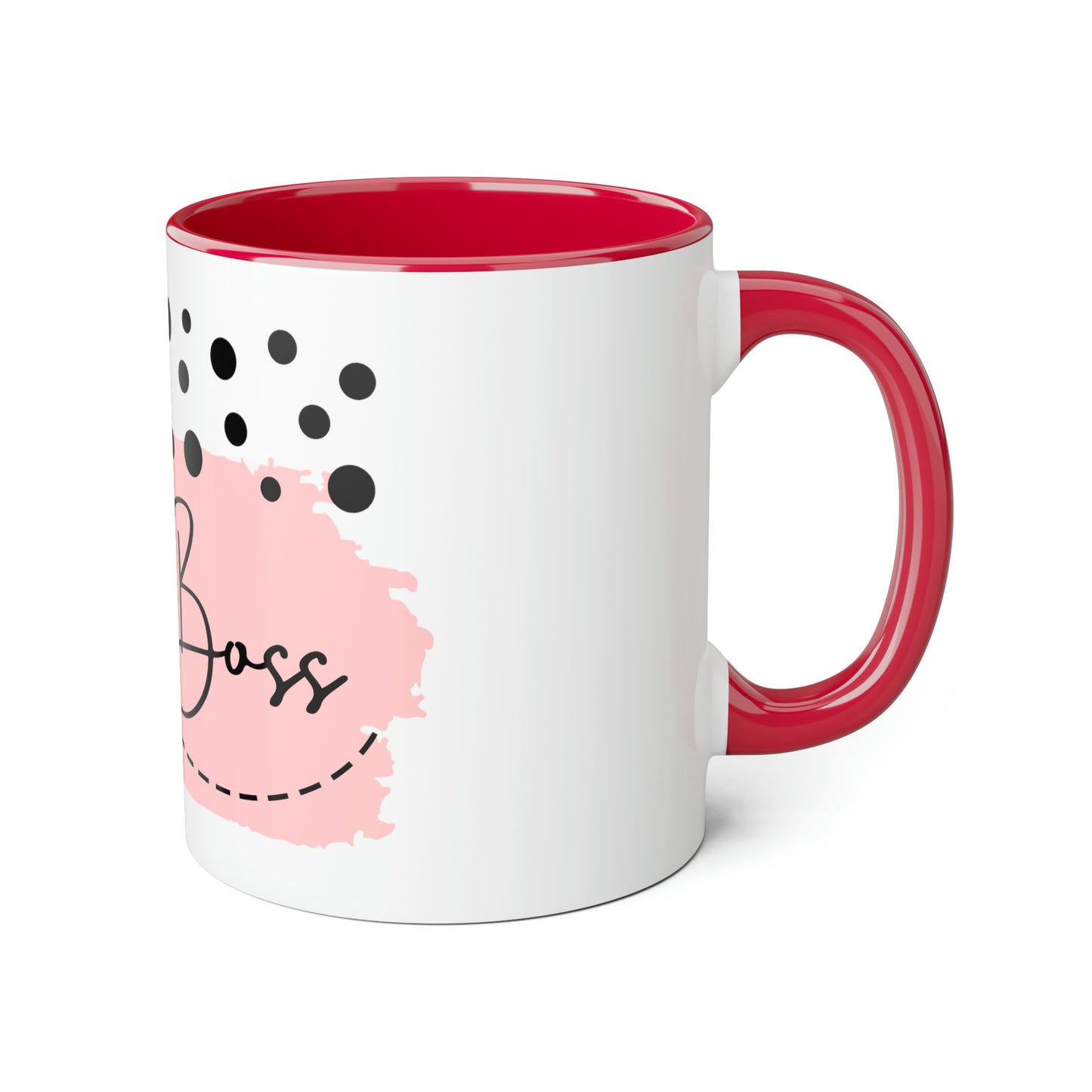 Girl Boss Accent Mug