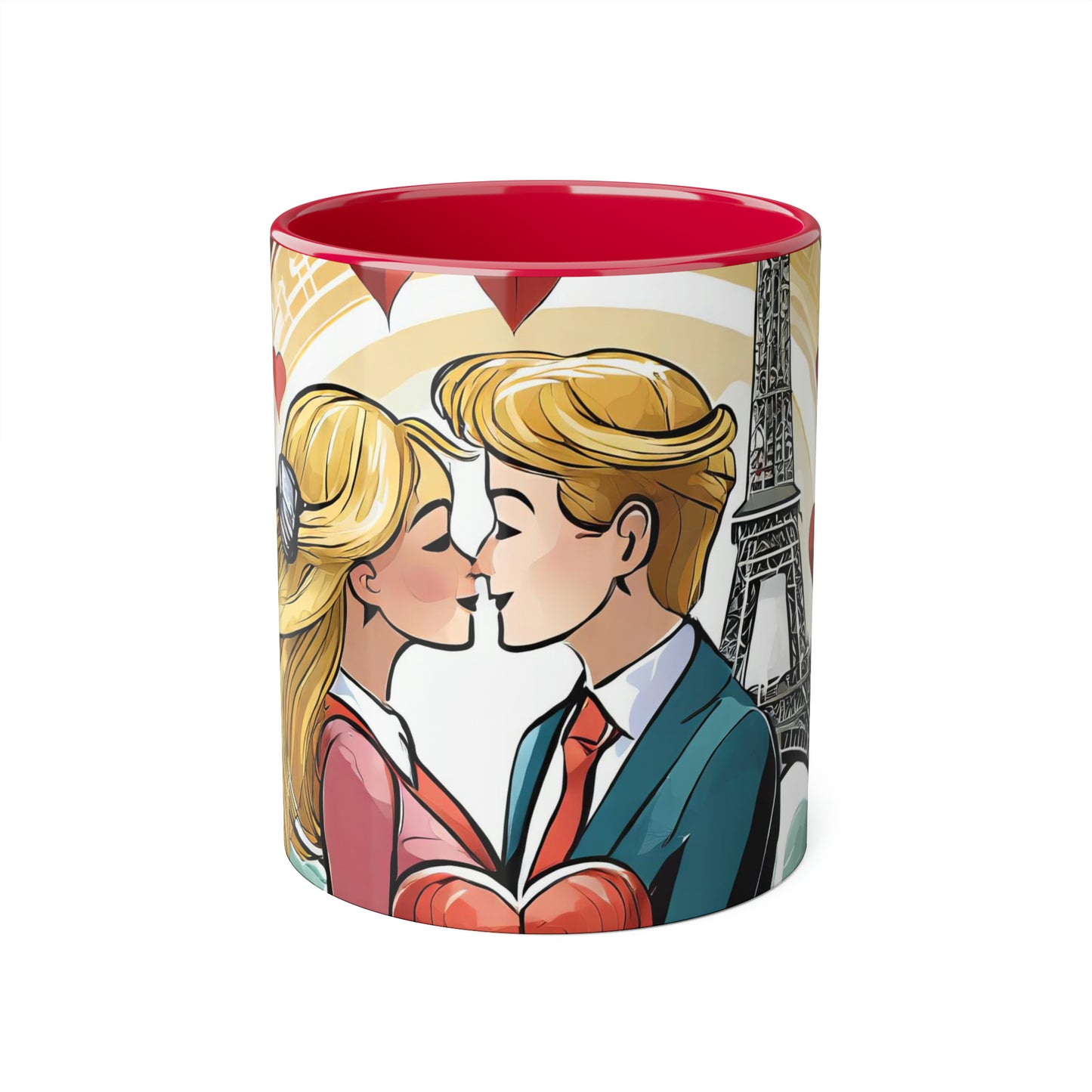 Lovers In Paris #2 Accent Mug