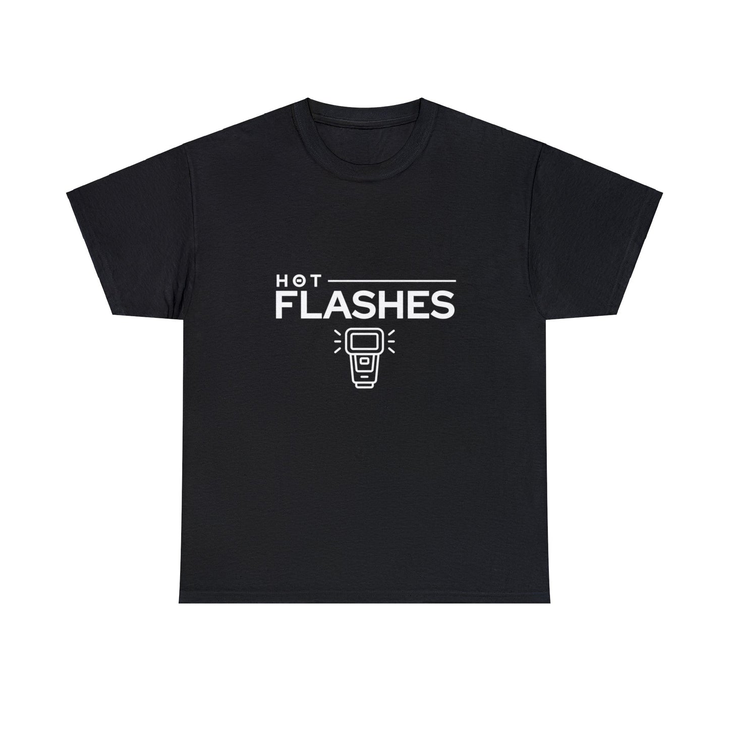 Unisex Hot Flashes Cotton T-Shirt - Humor in Comfort