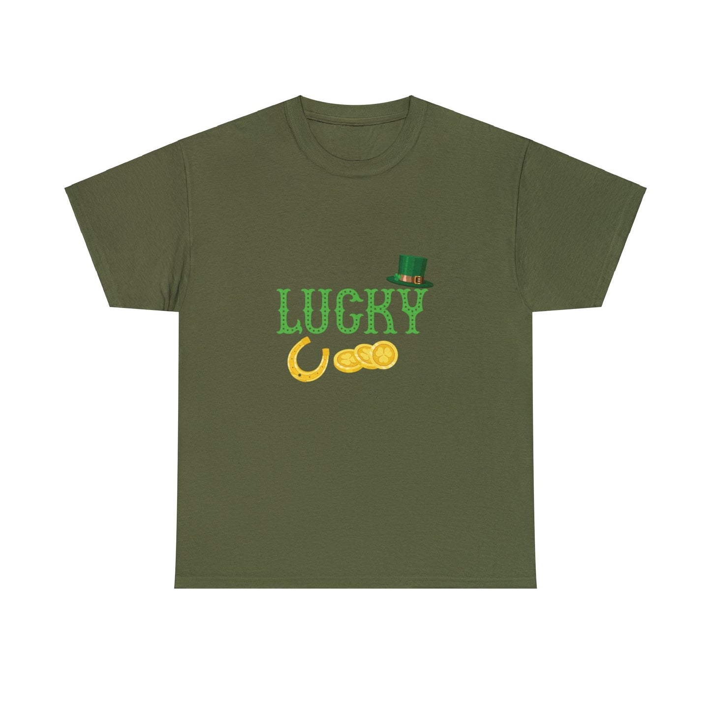 Lucky Unisex Cotton Tee | St Patrick's Day