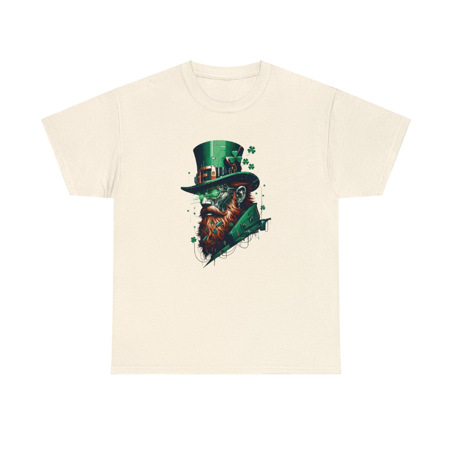 Techno Leprechaun Unisex Cotton Tee