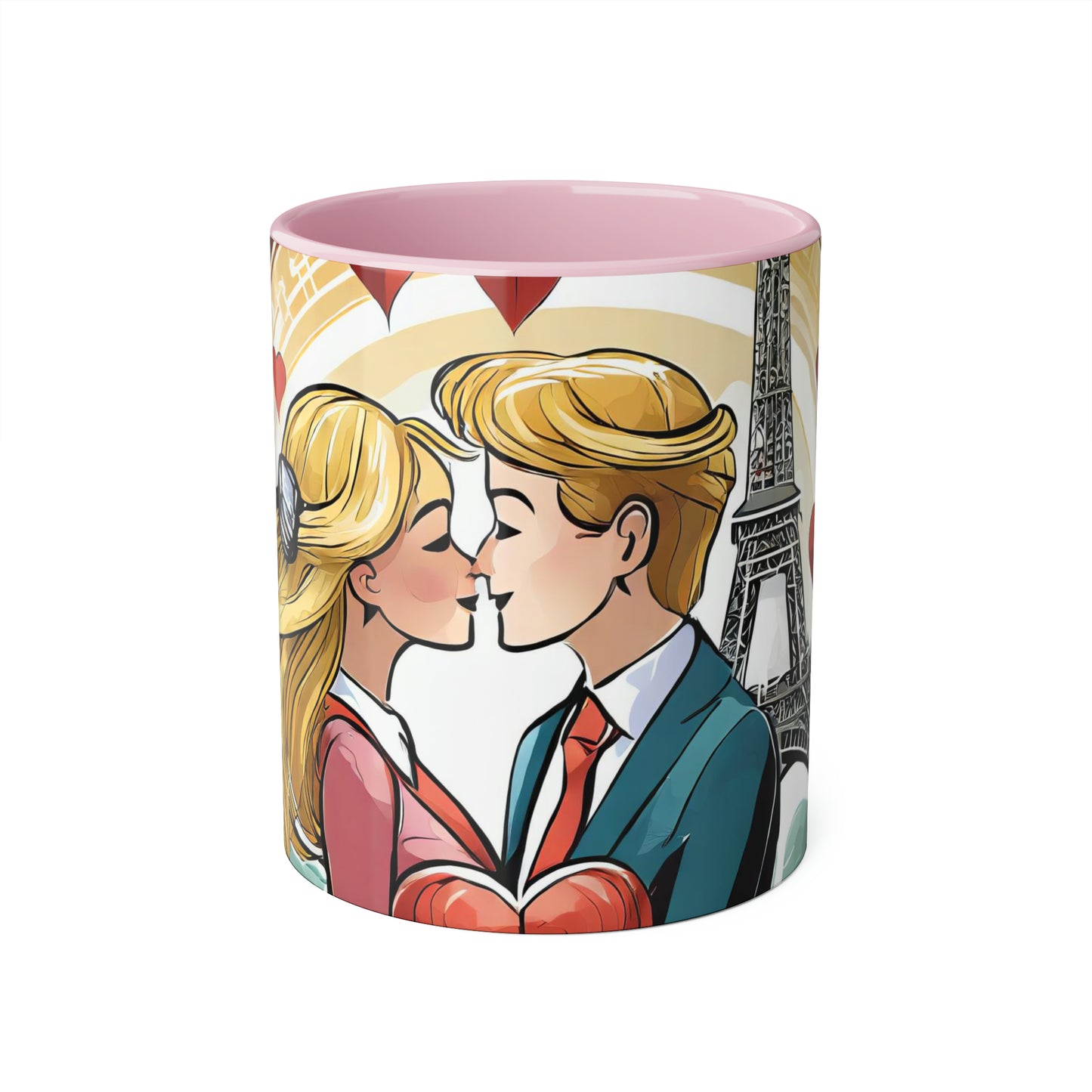 Lovers In Paris #2 Accent Mug