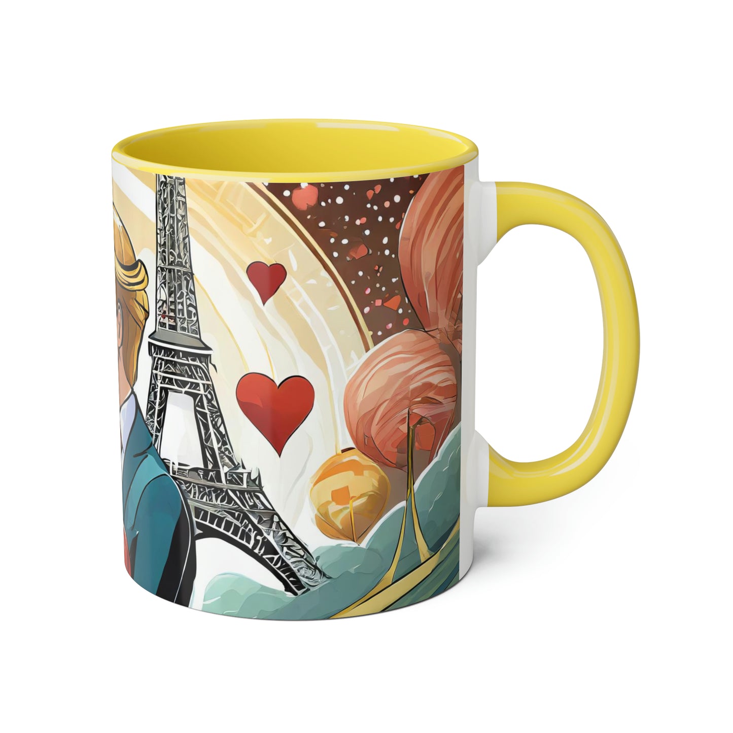 Lovers In Paris #2 Accent Mug