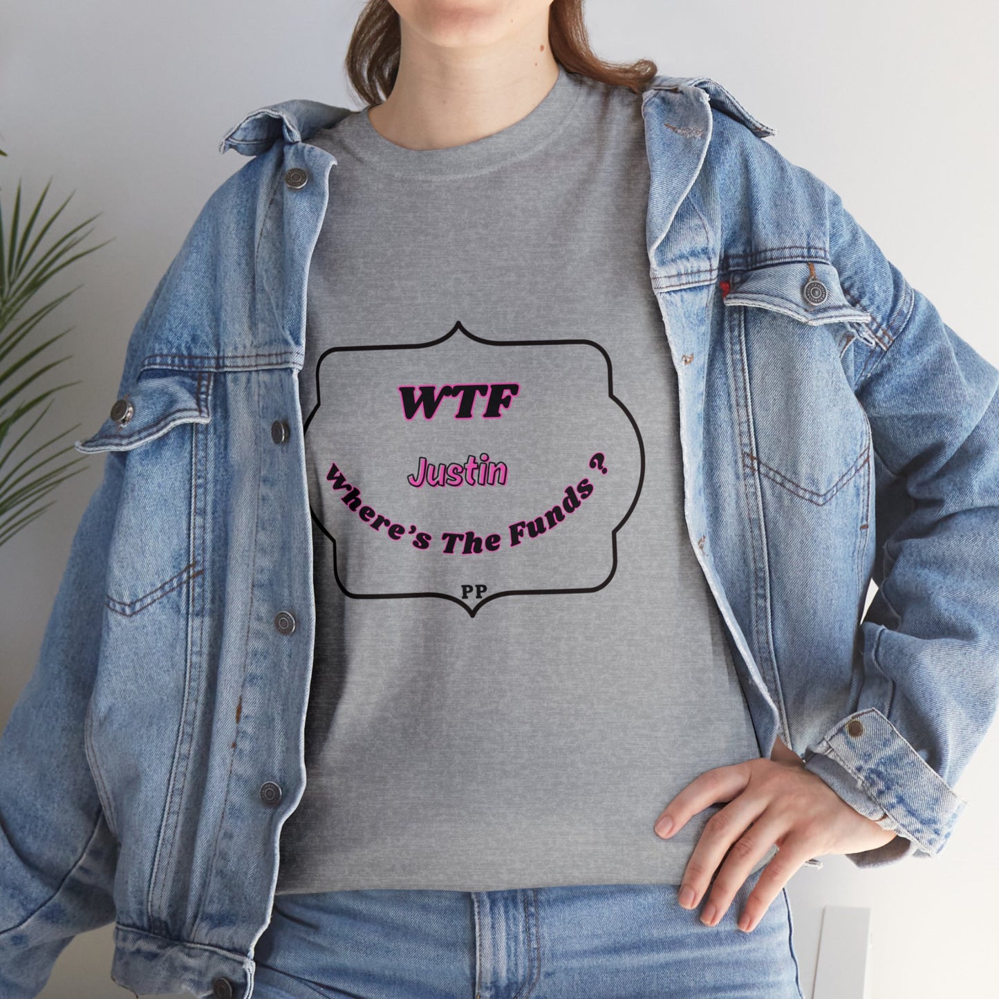 WTF Justin Unisex Cotton Tee