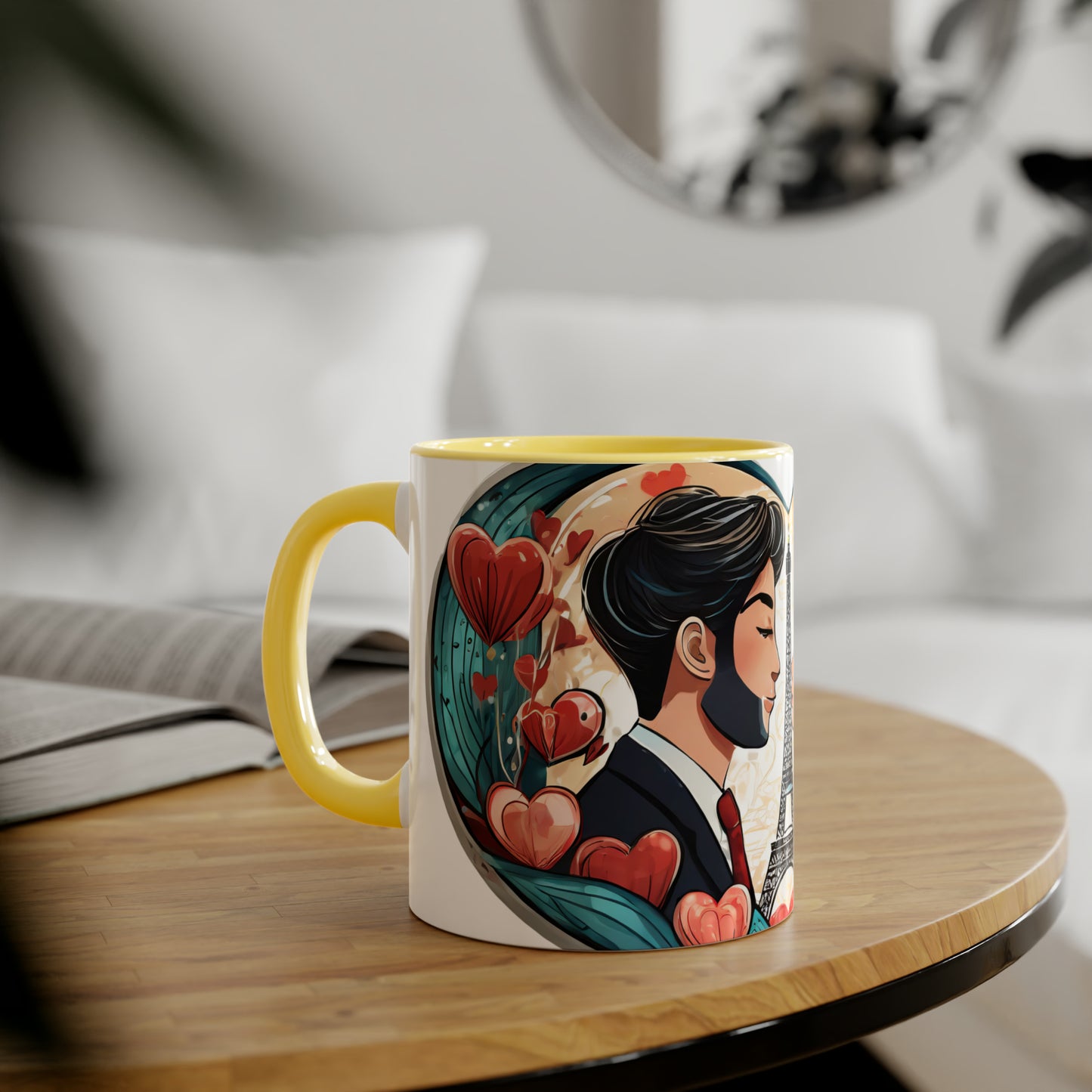 Lovers In Paris #3 Accent Mug