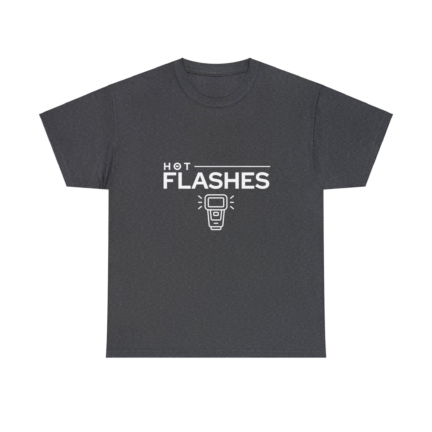 Unisex Hot Flashes Cotton T-Shirt - Humor in Comfort