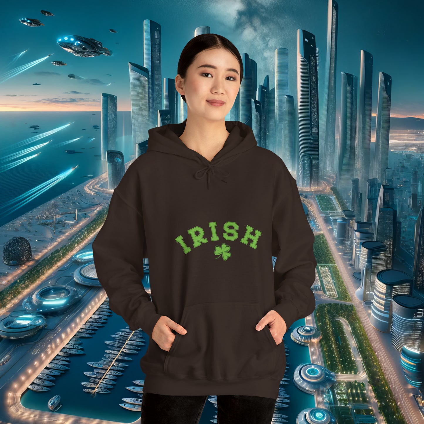 Irish Hooded Sweatshirt | St Patrick's Day