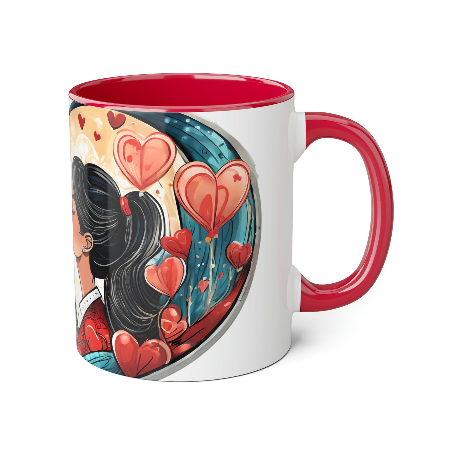 Lovers In Paris #3 Accent Mug