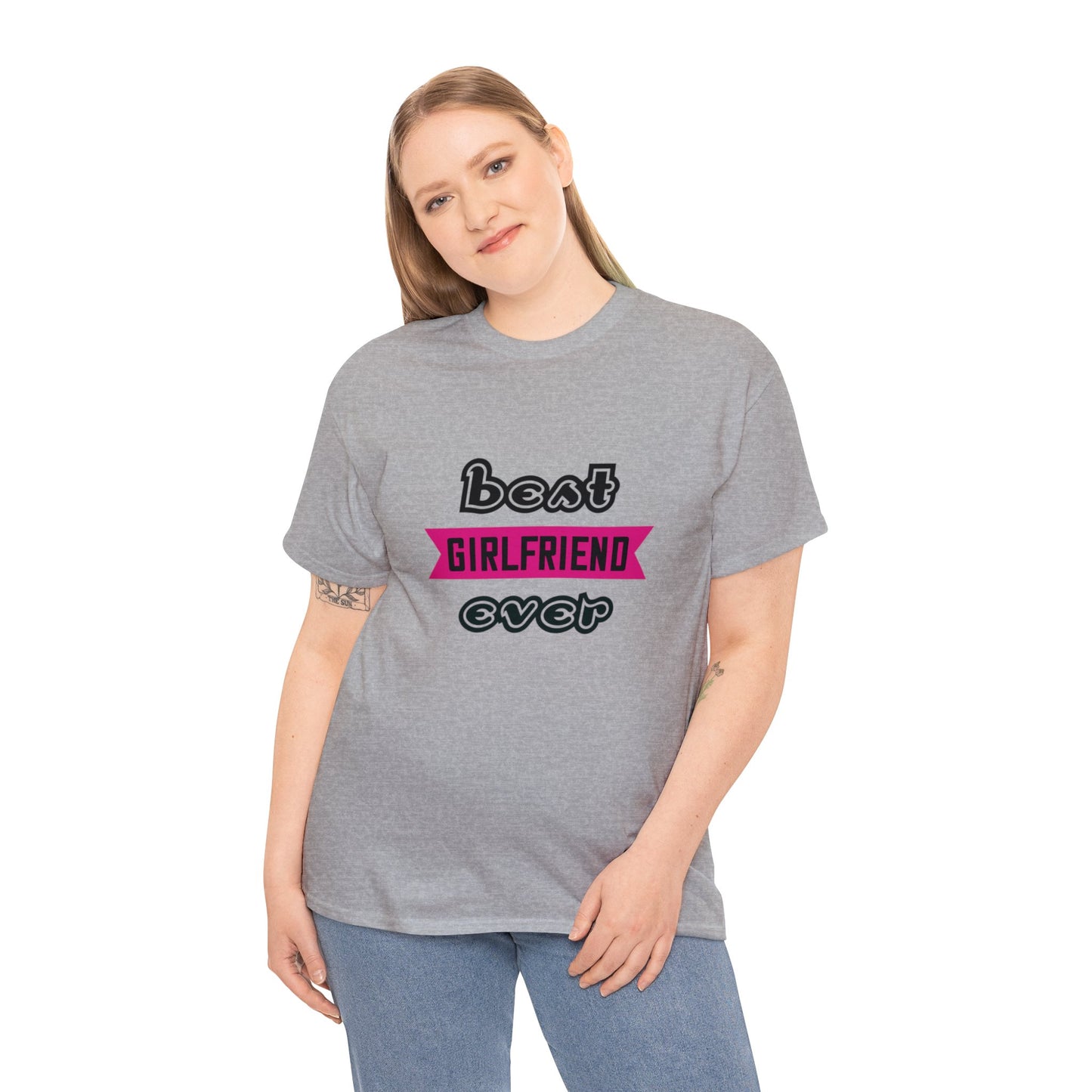 Best Girlfriend Ever Unisex Cotton Tee