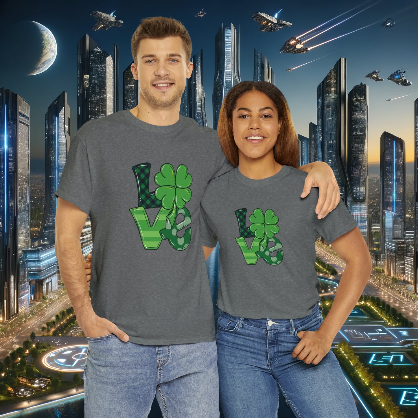 Love Unisex Cotton Tee | St Patrick's Day