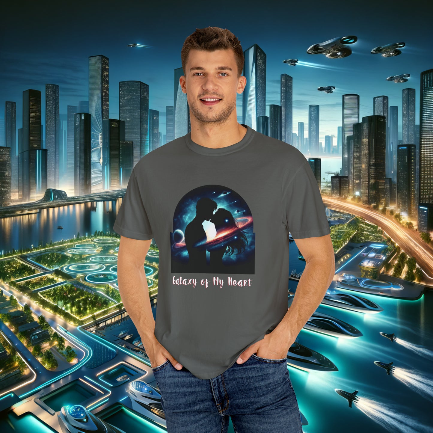 Galaxy of My Heart Unisex T-shirt