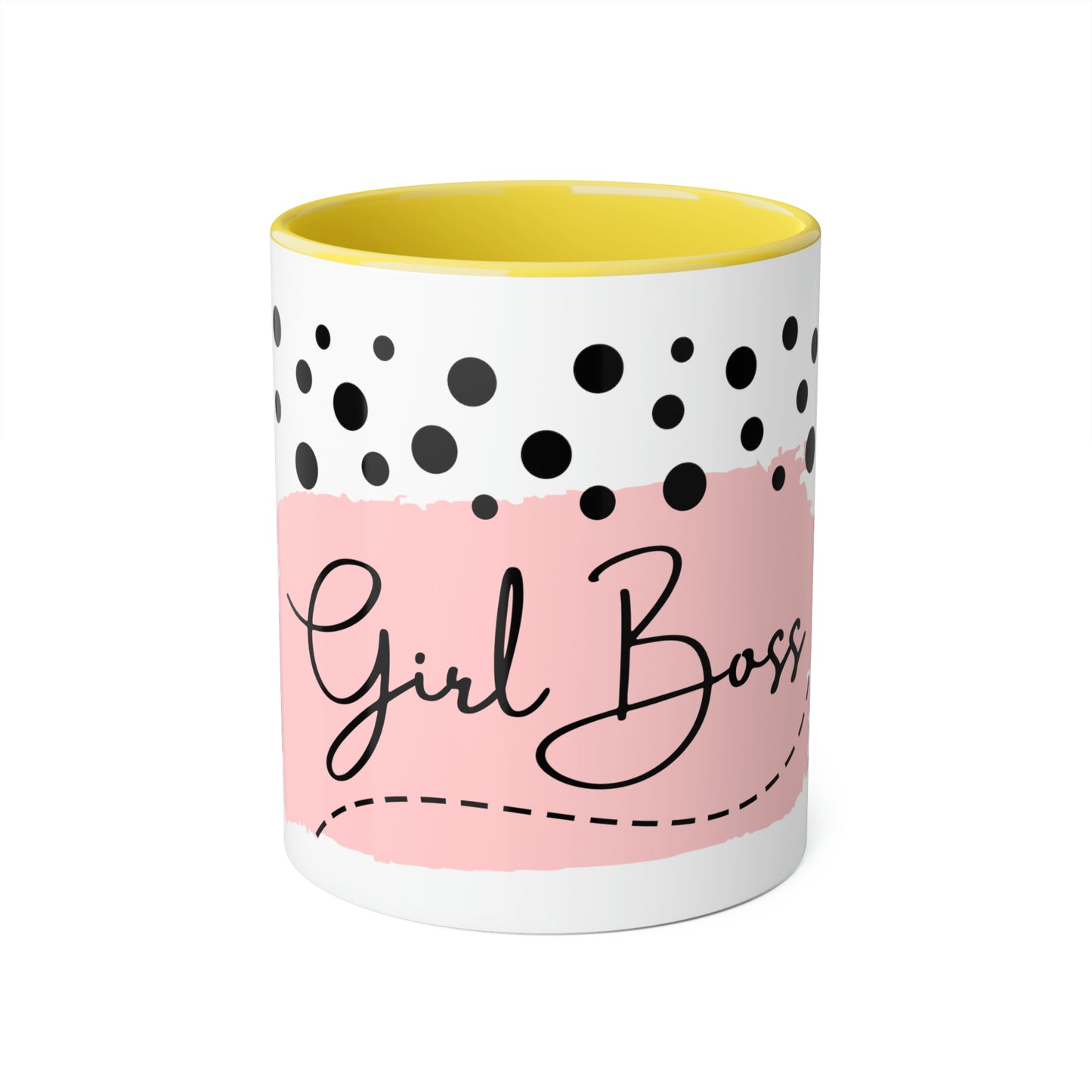 Girl Boss Accent Mug