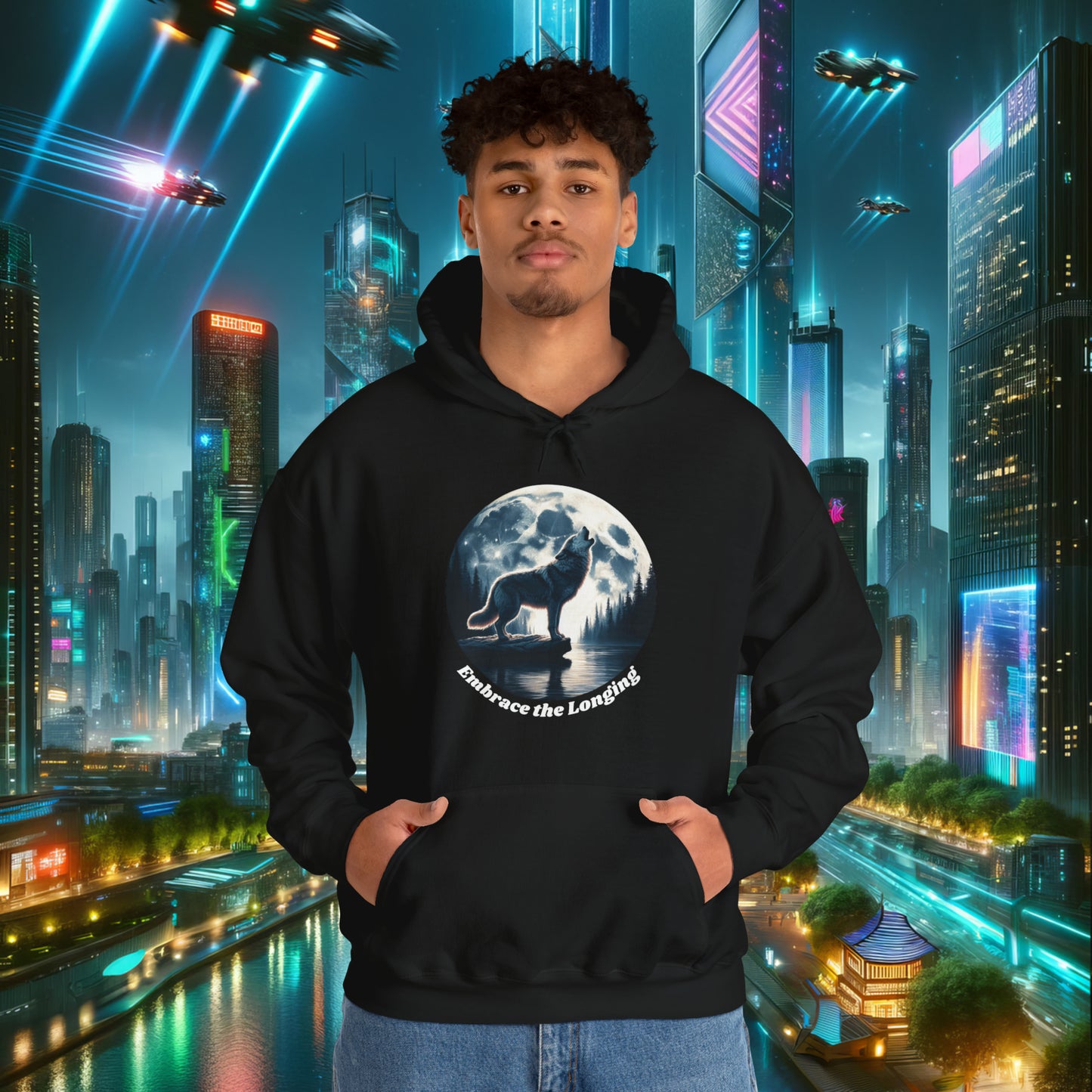 Embrace the Longing Unisex Hooded Sweatshirt