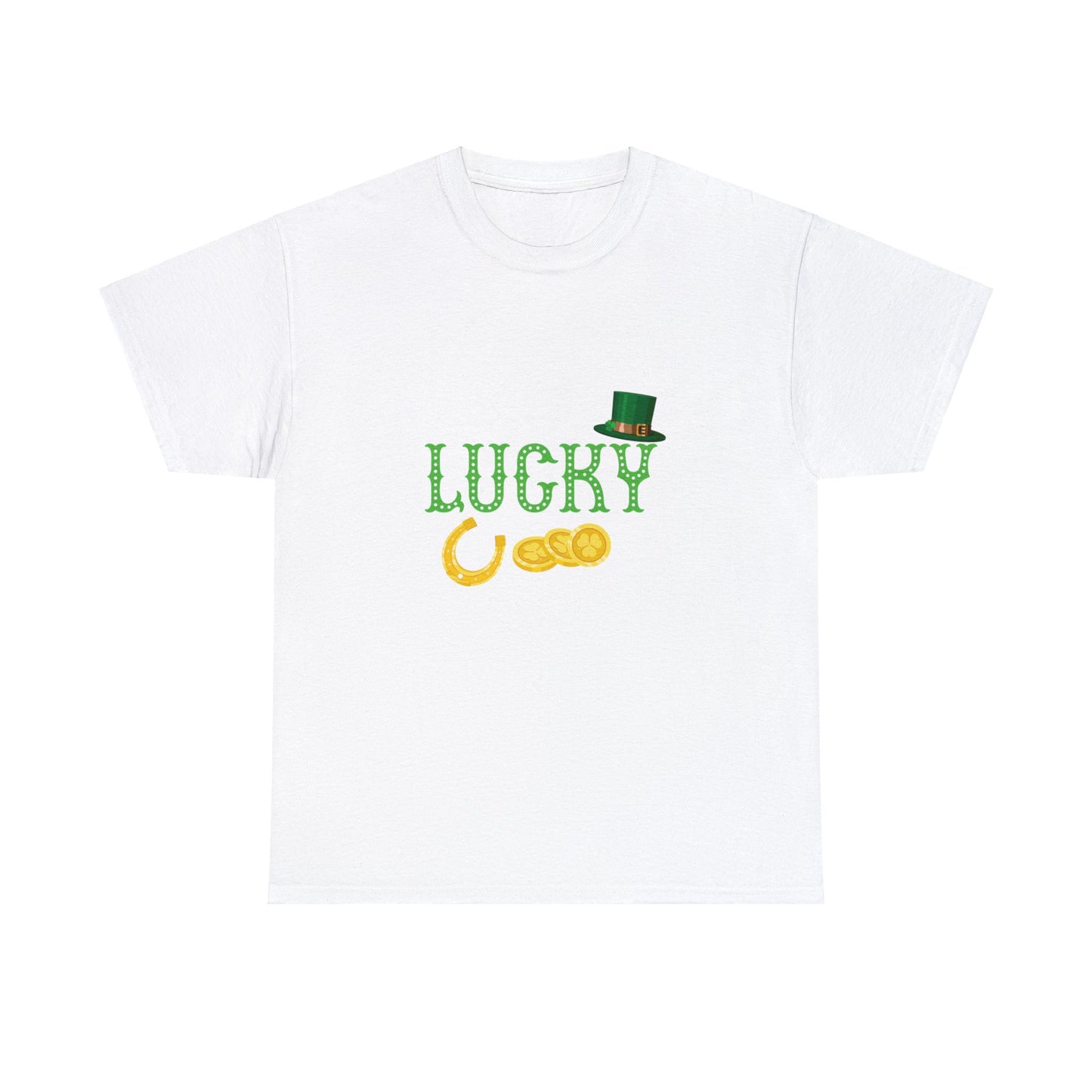 Lucky Unisex Cotton Tee | St Patrick's Day