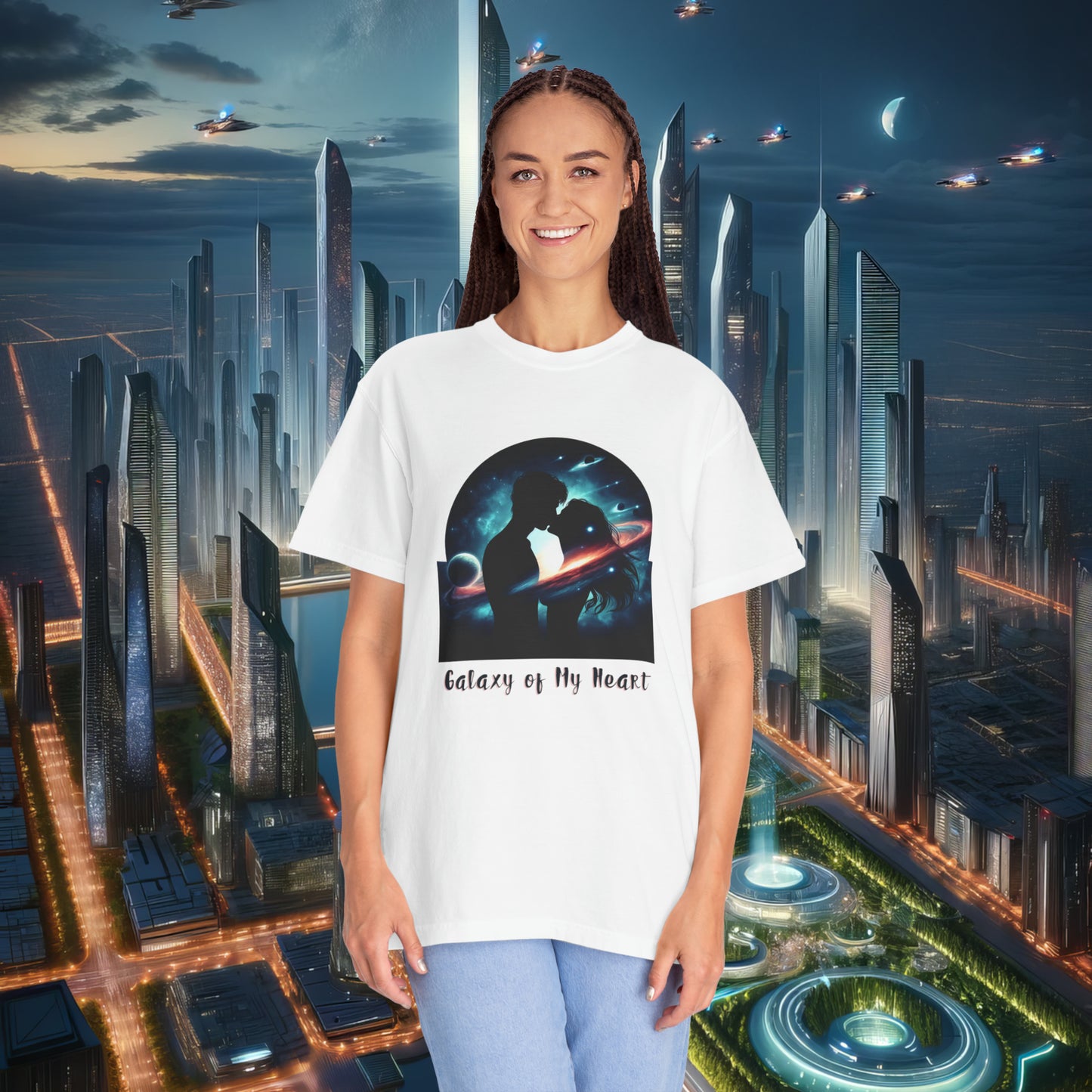 Galaxy of My Heart Unisex T-shirt