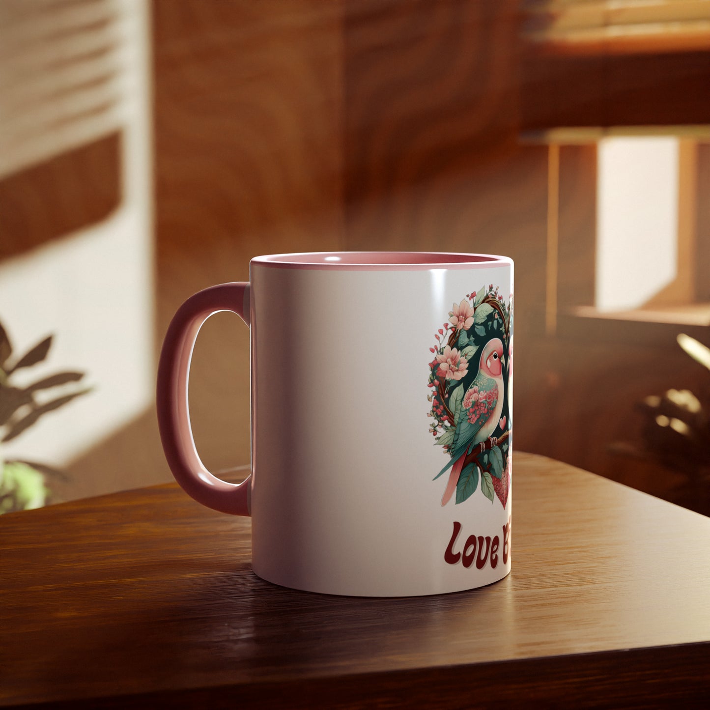 Love Birds Accent Mug