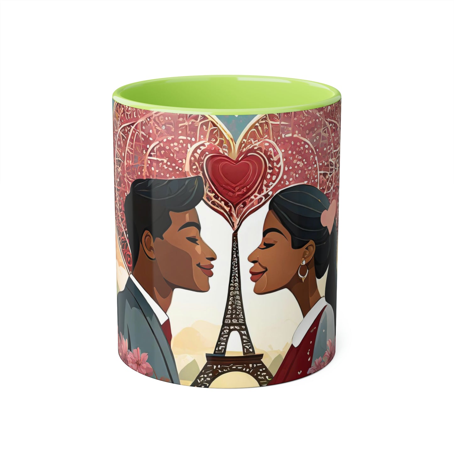 Lovers In Paris #1 Accent Mug