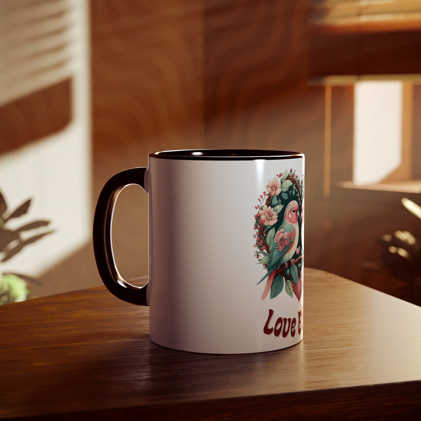 Love Birds Accent Mug